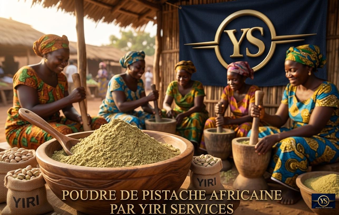 Poudre de pistache africaine graines de courge moulues egusi – sauce pistache en gros